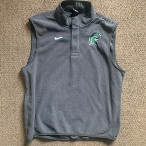 Nike USC grey suede sweater vest